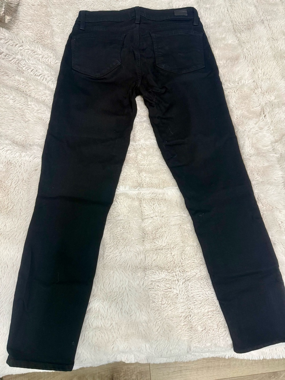 PAIGE Women’s Straight Black Jeans
